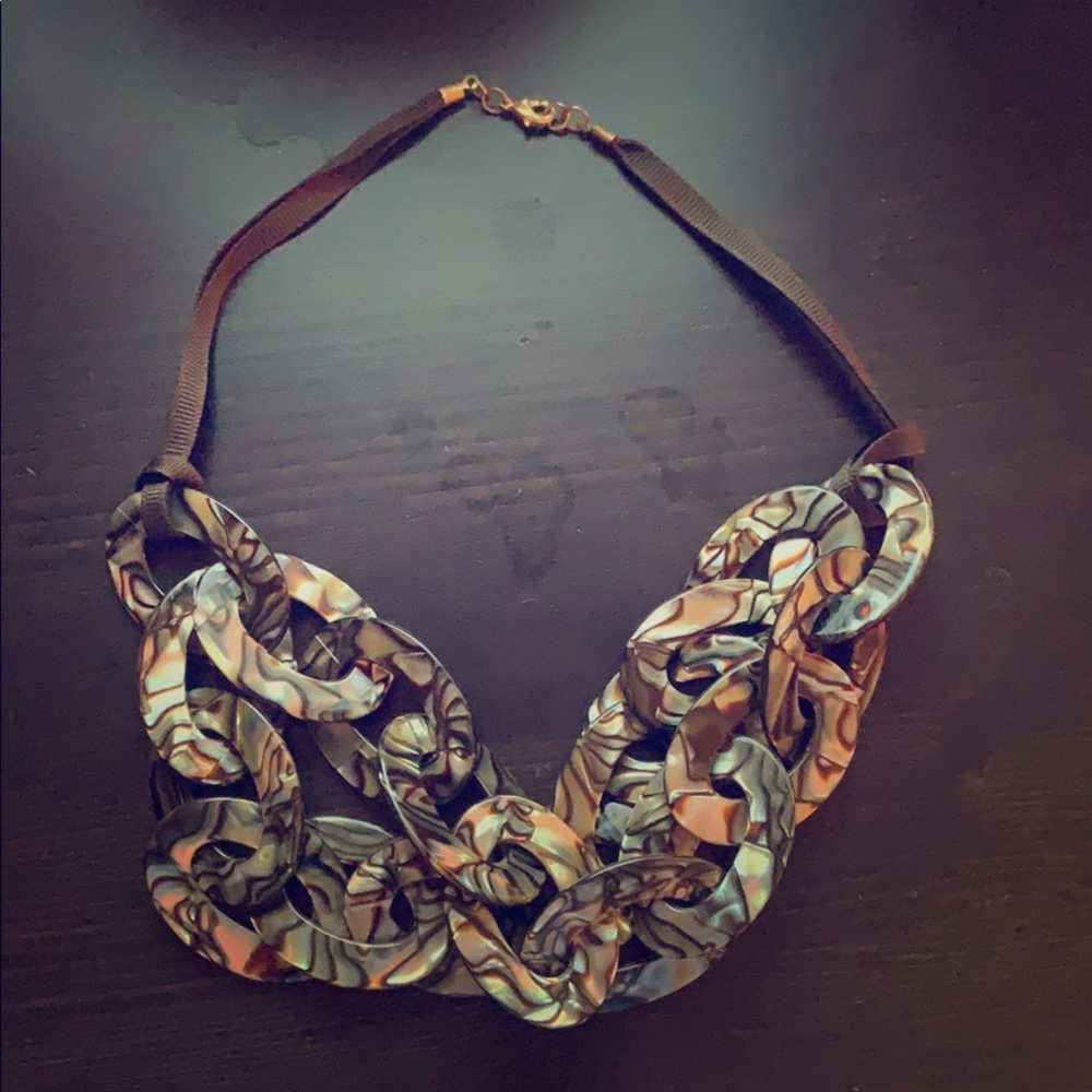 Tortoise inspired necklace